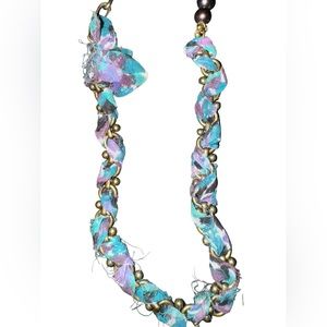 Lulu Frost ribbon chain necklace